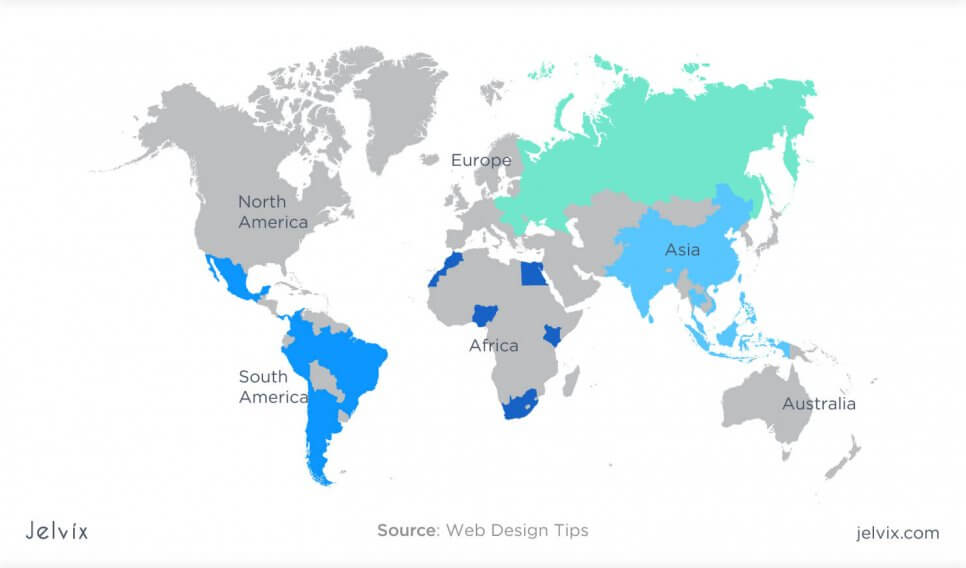 offshore development map