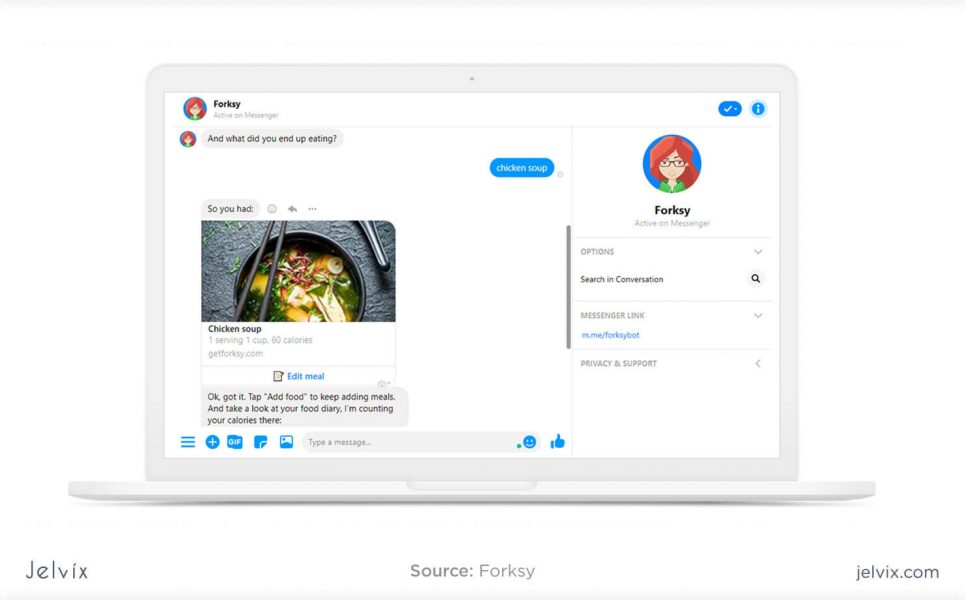 Forksy chatbot