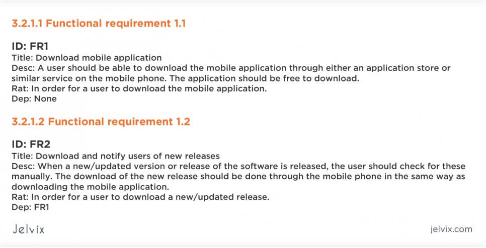 Functional Requirements document