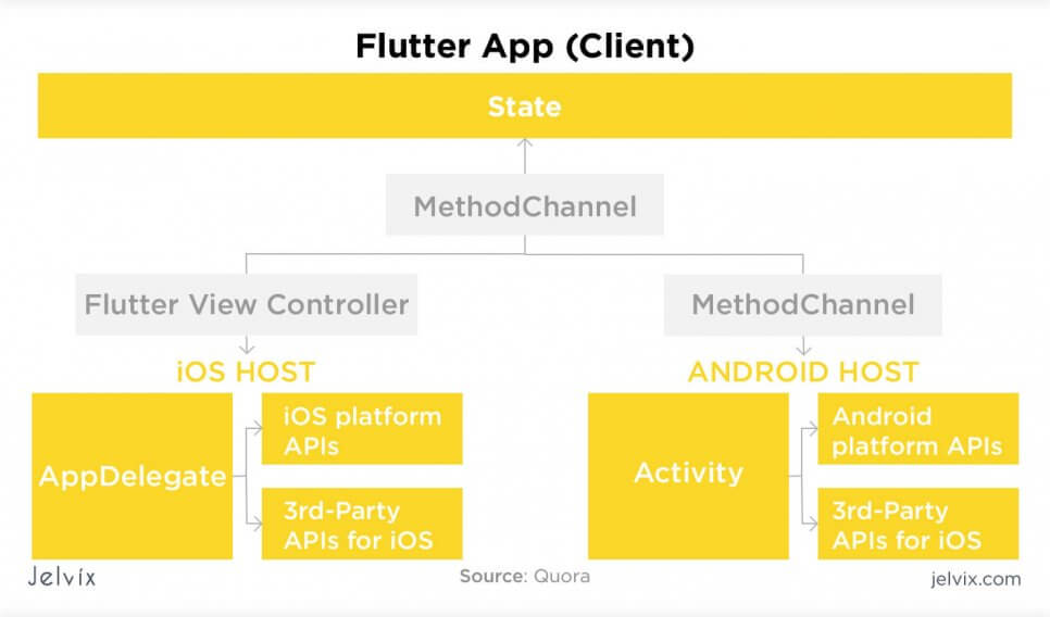 flutter application