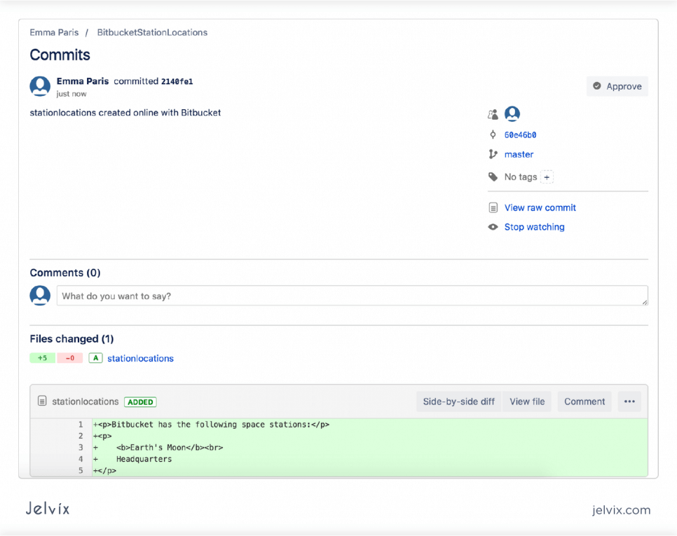 committing code bitbucket