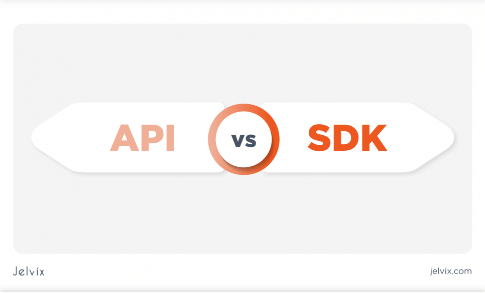 two concepts API and SDK