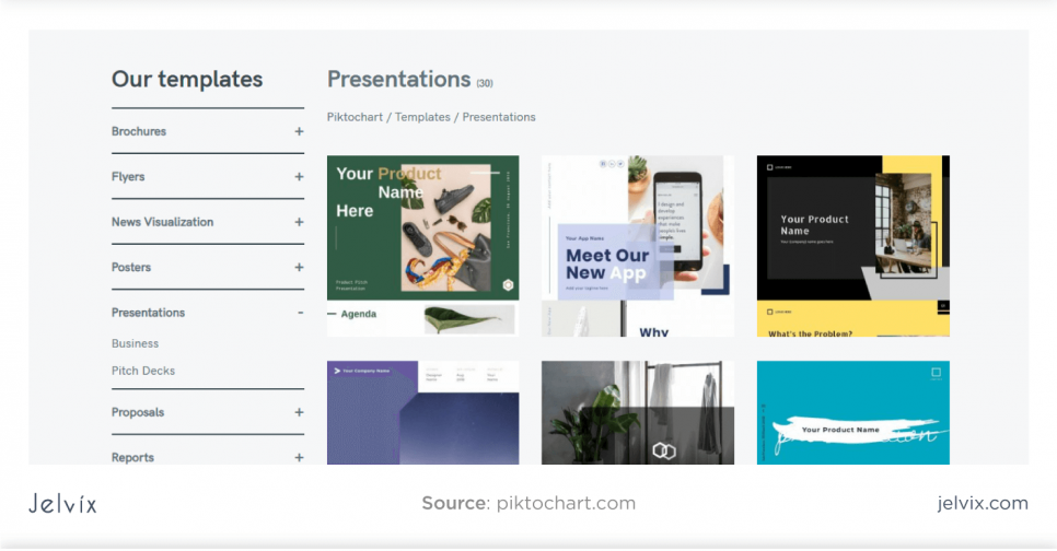 Presentation templates 