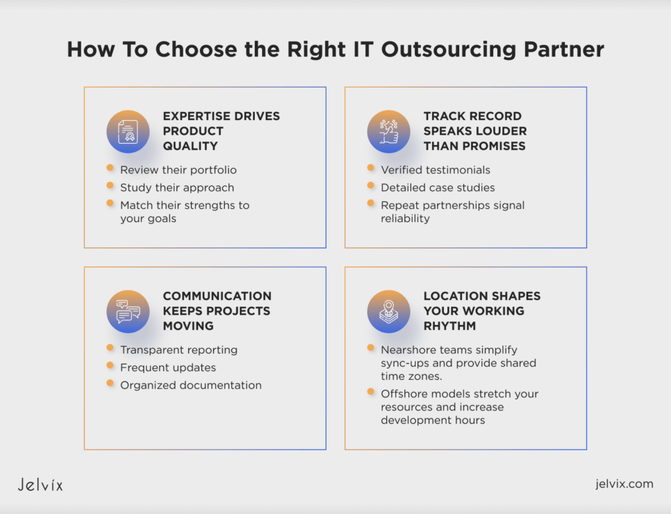 How To Choose the Right IT Outsourcing Partner